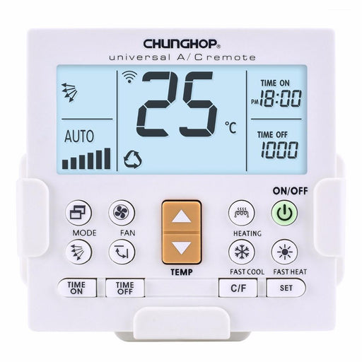 Chunghop k 650e Universal Lcd Air Conditioner Remote