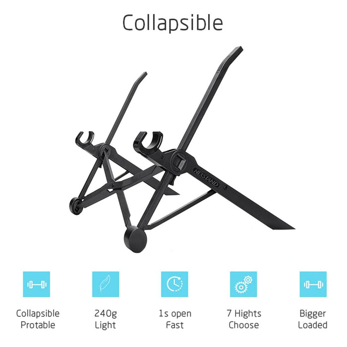 Portable Adjustable Foldable Desk Holder Stand For Laptop