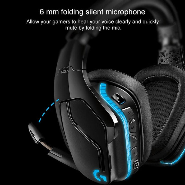 Wireless Dual-Mode Gaming Headset With Noise Reduction