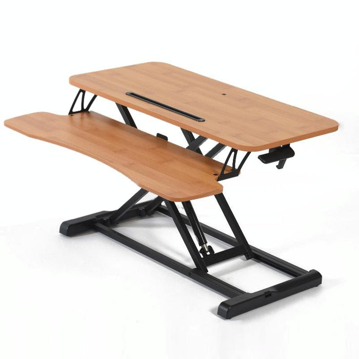 Foldable Standing And Liftable Computer Desk Workbench