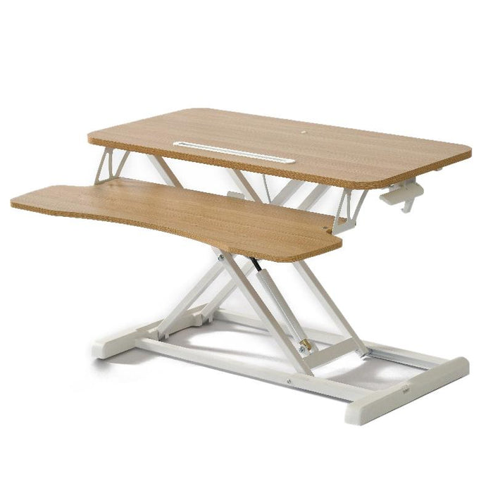 Foldable Standing And Liftable Computer Desk Workbench