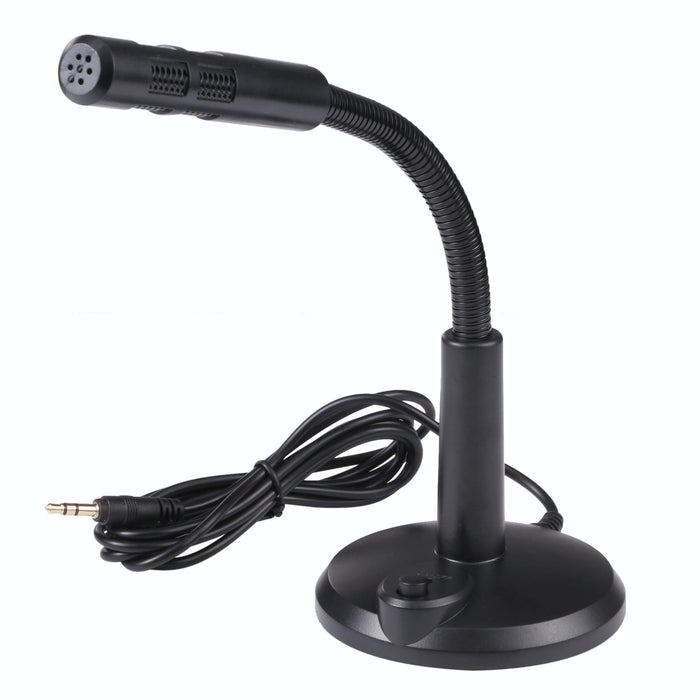 M-309 3.5Mm Plug Drive-Free Computer Microphone Black