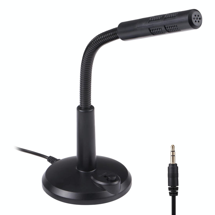 M-309 3.5Mm Plug Drive-Free Computer Microphone Black