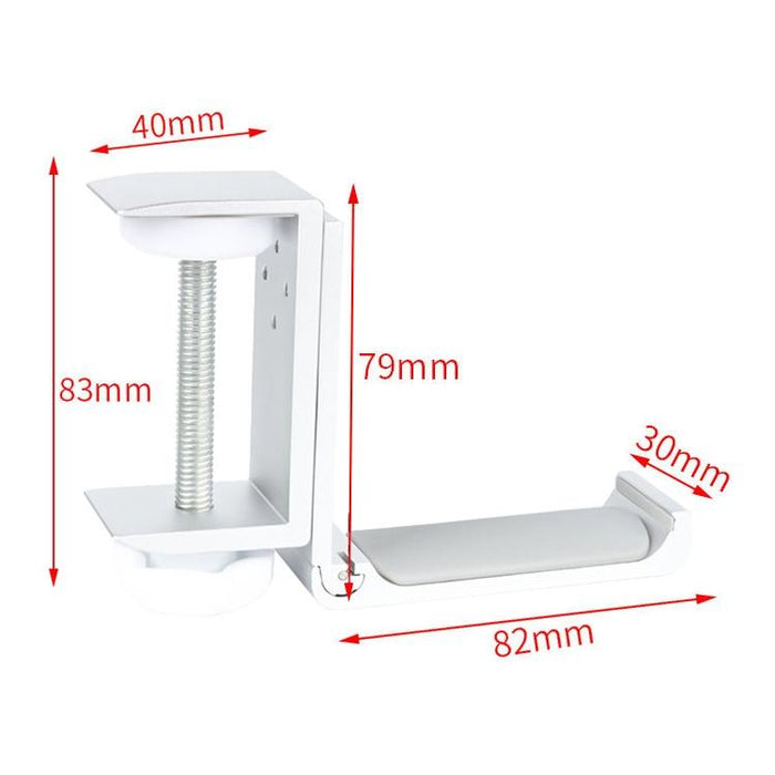 Metal Foldable Headset Stand Display Hanger