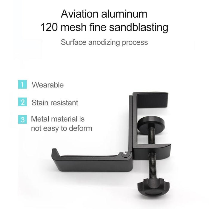 Metal Foldable Headset Stand Display Hanger