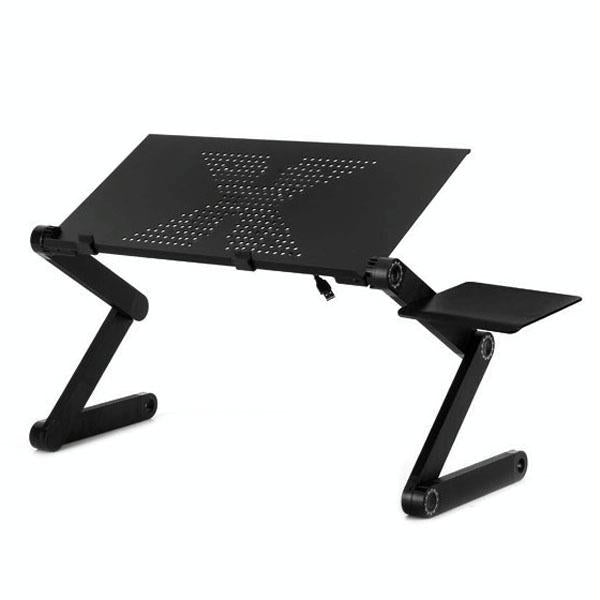 Adjustable Foldable Laptop Stand - Portable 360 Degree Aluminum