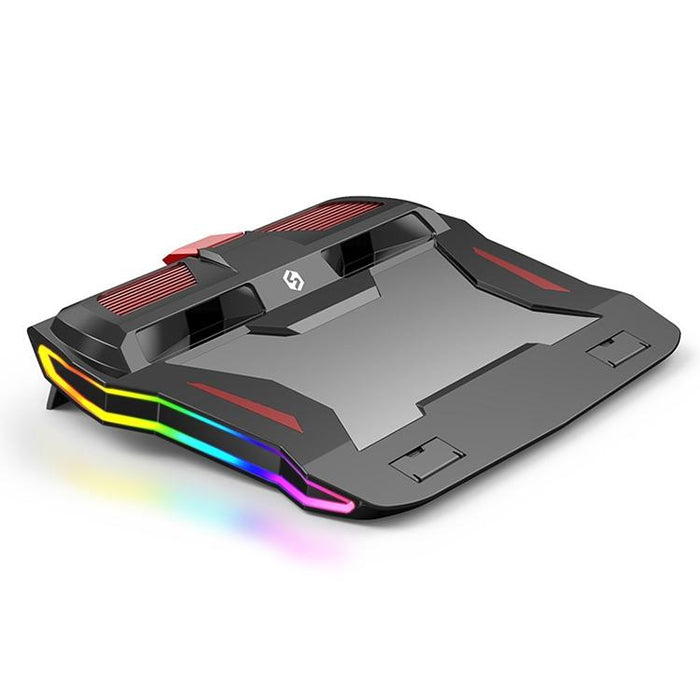 Ssrq-021s Rainbow Version Flank Glowing Dual-fan Laptop