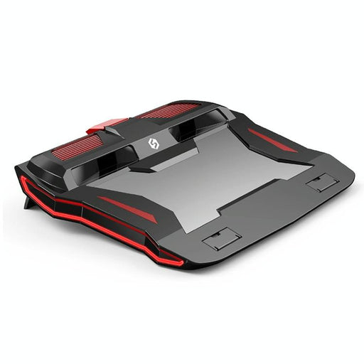 Red Light Dual Fan Laptop Radiator For Laptops