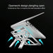 Portable Foldable Hollow Double Triangle Height Adjustable