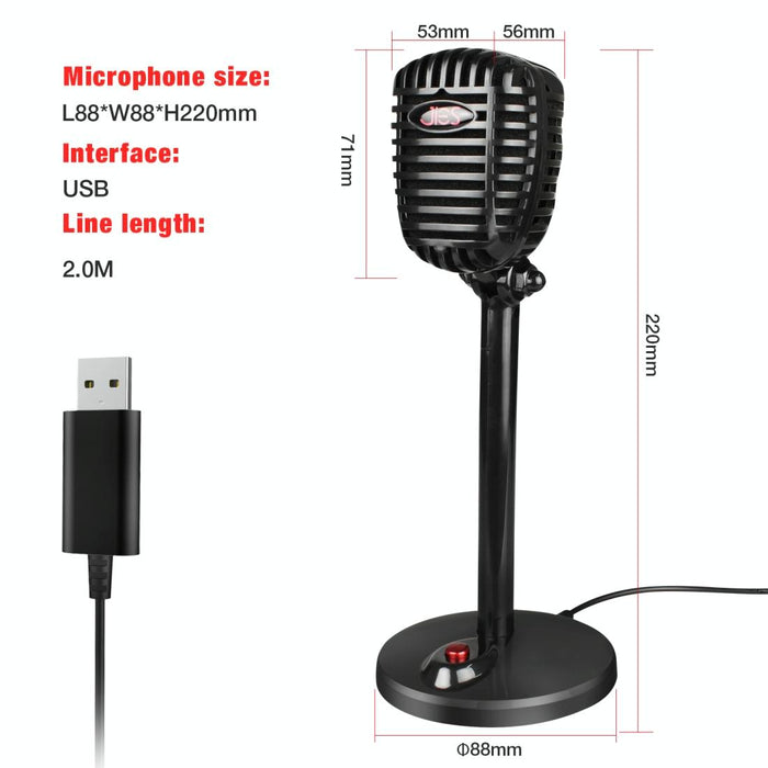 360 Degree Rotatable Driveless Usb Voice Chat Device Video Conference Microphone - 2.2M