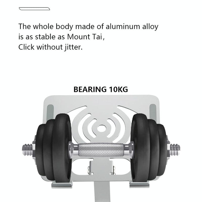 Aluminum Alloy Foldable Rotating Laptop/tablet Stand