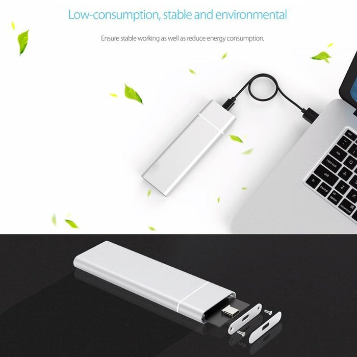 Usb c 3.1 M.2 Ngff Ssd Enclosure Aluminum