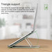 Portable Adjustable Laptop Stand Desktop Lifting Height