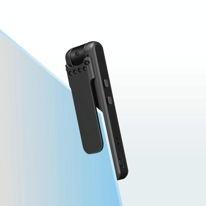 M13 1.0 Million Pixels 180 Degrees Rotating Lens Video Recorder Pen Black