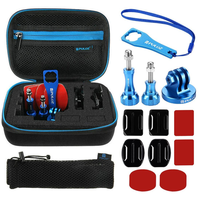 13-in-1 Cnc Metal Accessories Kit for Action Cameras