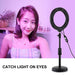 6.2 Rgbw Led Ring Light with Remote and Tripod
