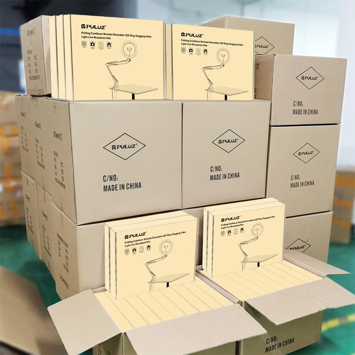 7.9 Ring Light with Usb 3 Modes Dual Colour Phone Clamp