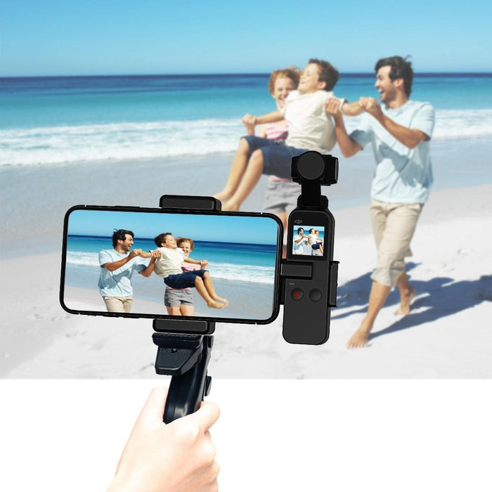 Smartphone Fixing Clamp 1/4 Holder Mount Bracket Grip