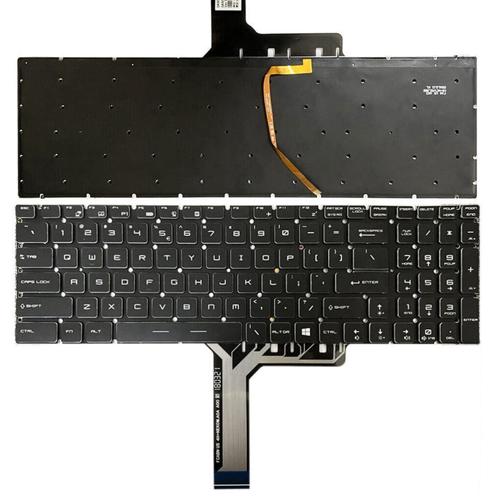 Us Version Colourful Backlight Laptop Keyboard For Msi Steel Gs60 / Gs70 / Gs72 / Gt72 / Ge62 / Ge72 / Gs73V