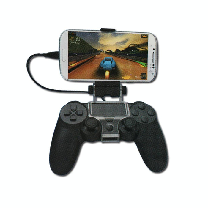 Tp4-016 Smartphone Otg Clamp Holder For Sony Ps4 Game Controller Suitable For Up To 6 Inch Phones