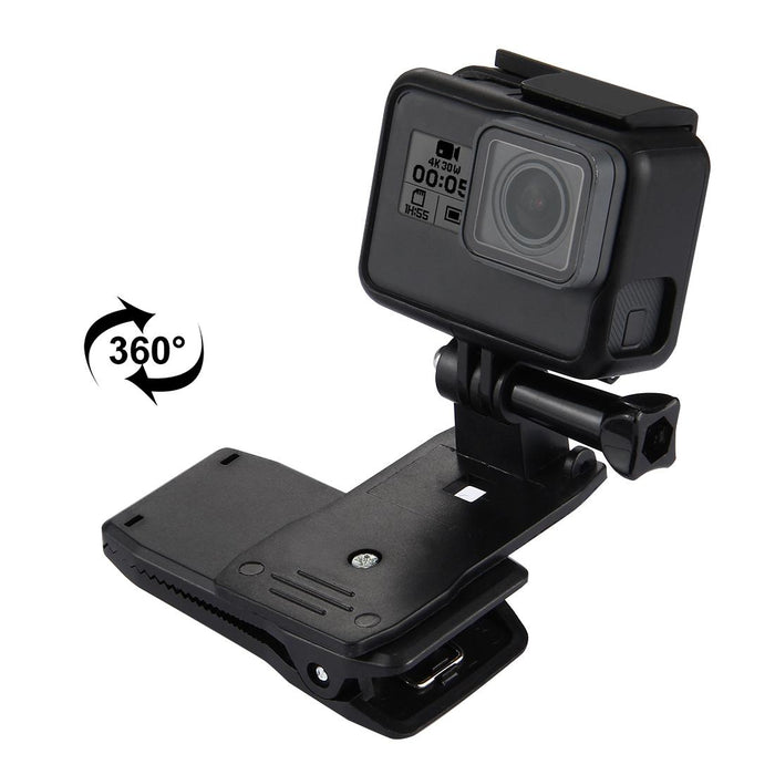 360 Degree Rotating Backpack Mount for Gopro Insta360 Dji