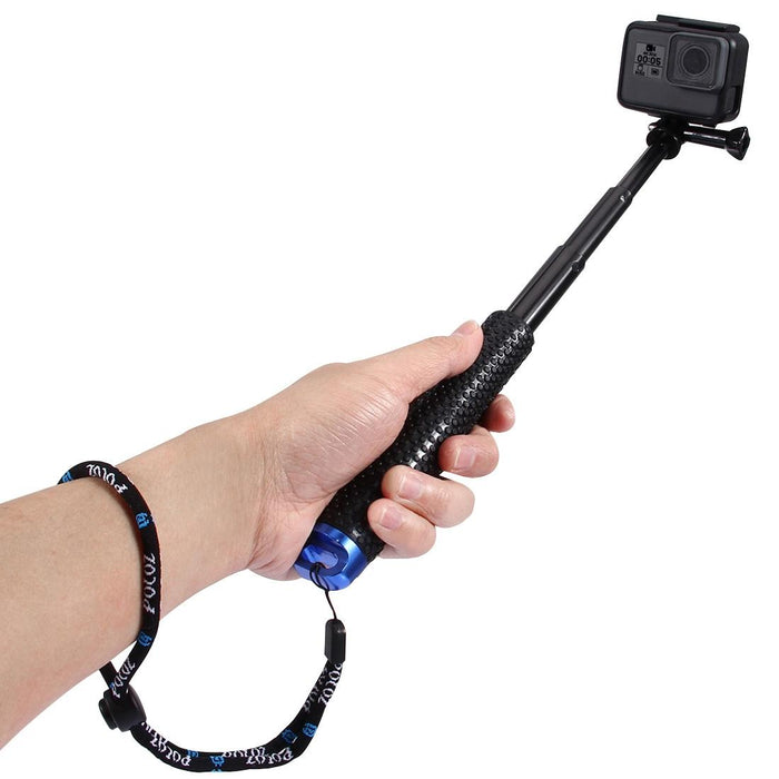 Extendable Monopod for Gopro and Other Action Cameras