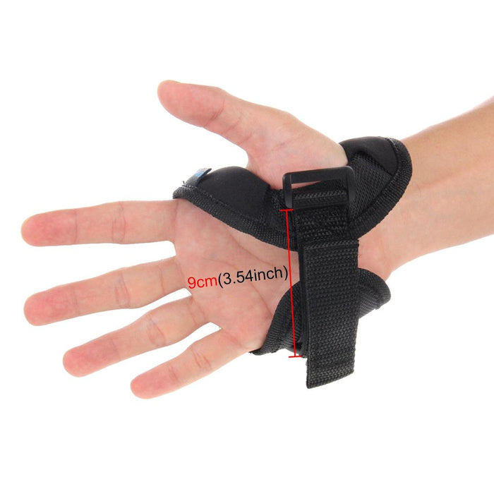 360 Degree Rotation Glove Style Palm Strap Mount Band