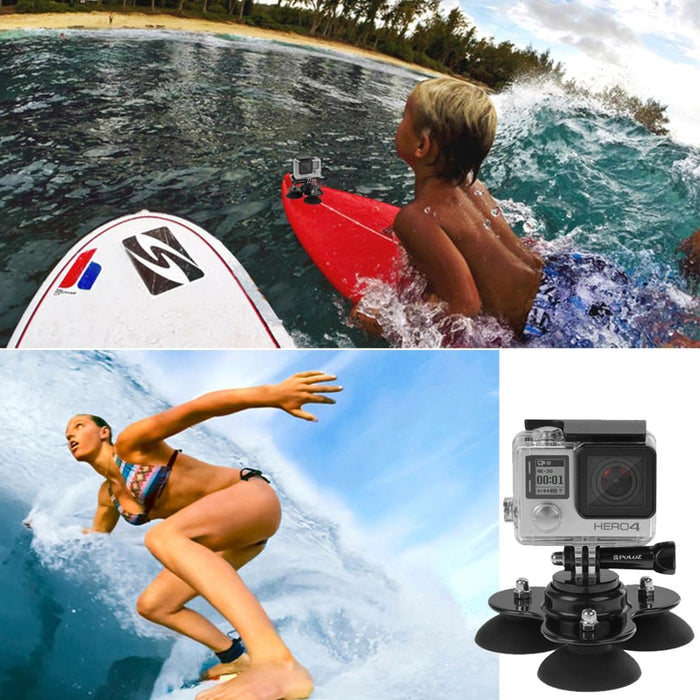 Triangle Suction Cup Mount With Screw For Gopro Hero11