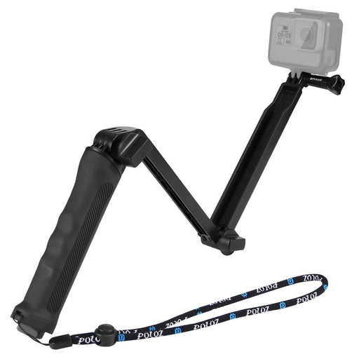 3 Way Grip Foldable Tripod Selfie Stick Extension Monopod