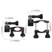 360 Degree Rotation Bike Aluminum Handlebar Adapter Mount