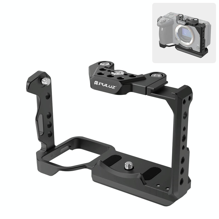 For Sony Ilme-Fx30 / Fx3 Metal Camera Cage Stabilizer Rig With Nota Slider Black