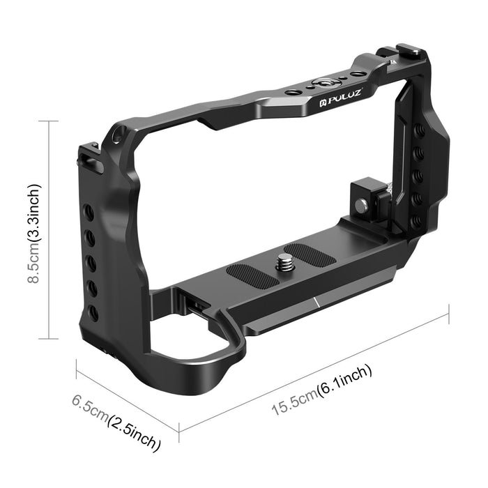 For Sony A6700 Metal Camera Cage Stabilizer Rig Black