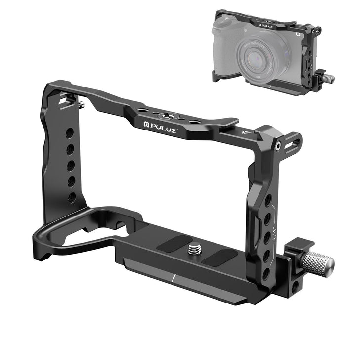 For Sony A6700 Metal Camera Cage Stabilizer Rig Black