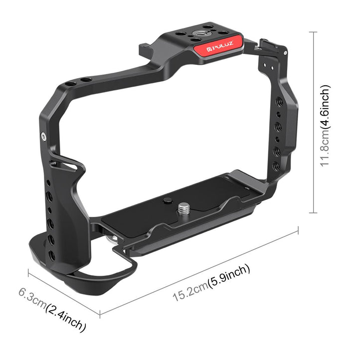 For Nikon Z6Iii / Z6Ii Metal Camera Cage Stabilizer Rig Black