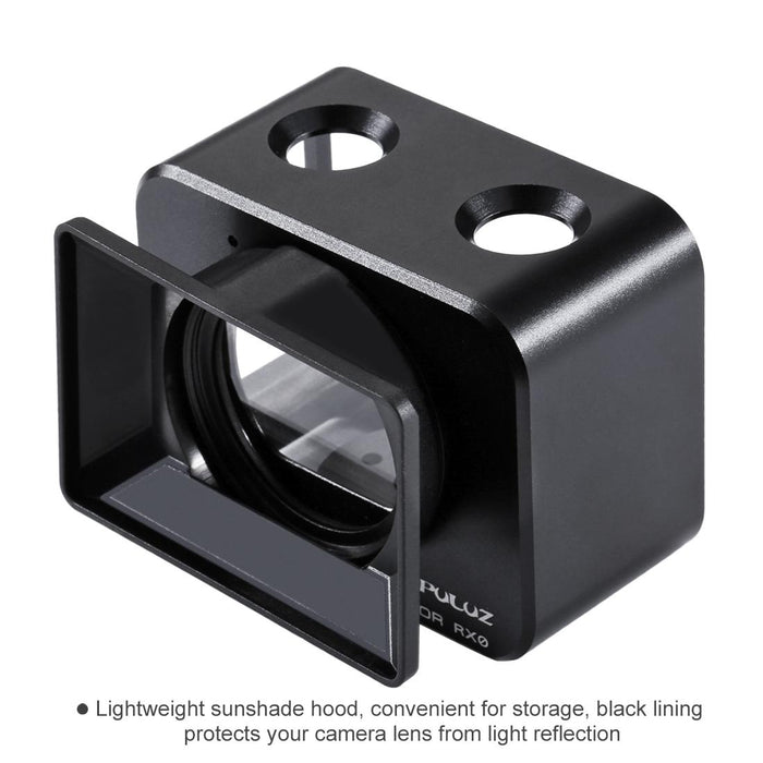 Sony Rx0 Aluminum Alloy Protective Cage With 37mm Uv Filter