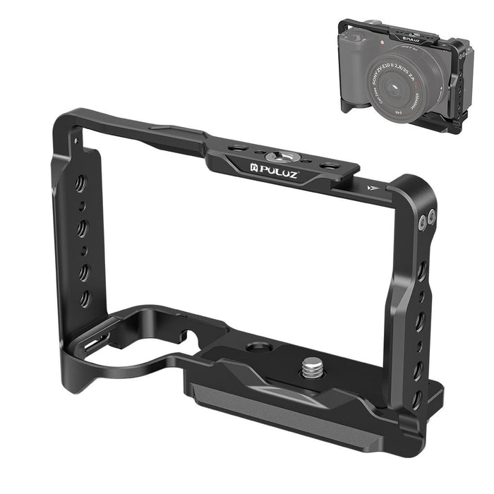 For Sony Zv-E10 Ii / Zv-E10M2 Metal Camera Cage Stabilizer Rig Black