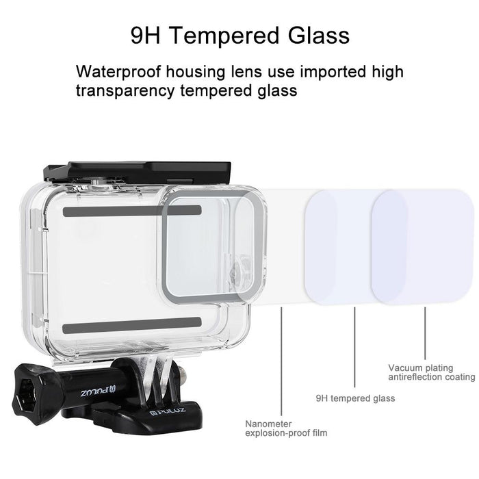 Waterproof Diving Case for Gopro Hero8 - 60m Depth
