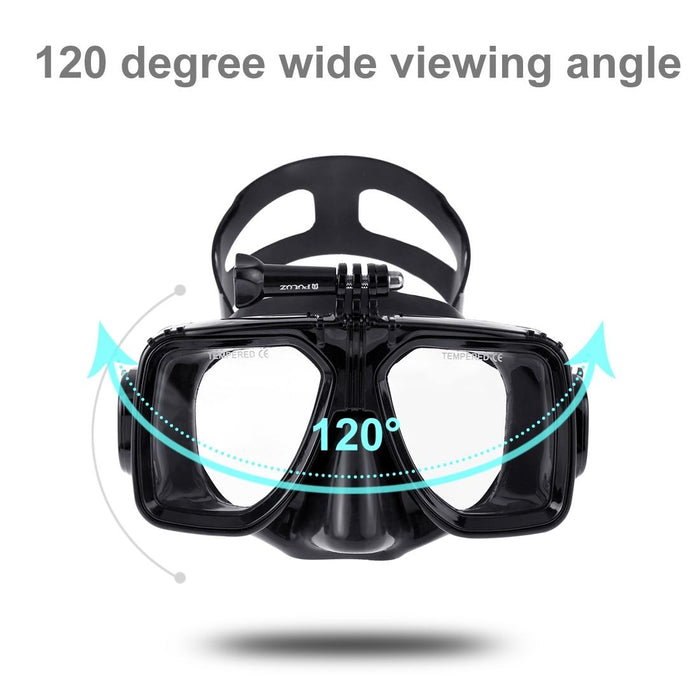 Underwater Diving Mask for Action Cameras