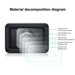 Front Lens And Back Lcd Display Flexible Anti Fingerprint