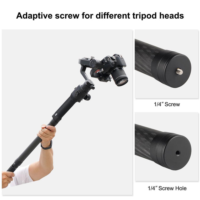 35cm Carbon Fiber Monopod Extension for Gimbal