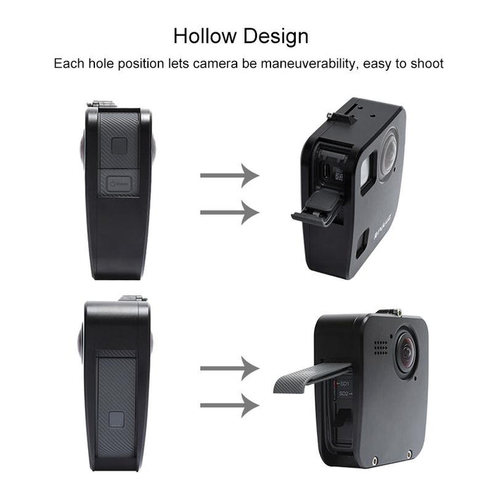 Aluminum Alloy Protective Cage for Gopro Fusion with Mount