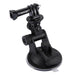 Car Suction Cup Mount With Screw Tripod Adapter And Storage