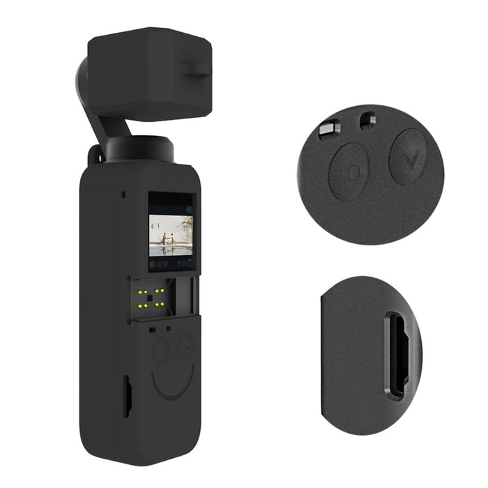 2 In 1 Silicone Cover Case Set For Dji Pocket