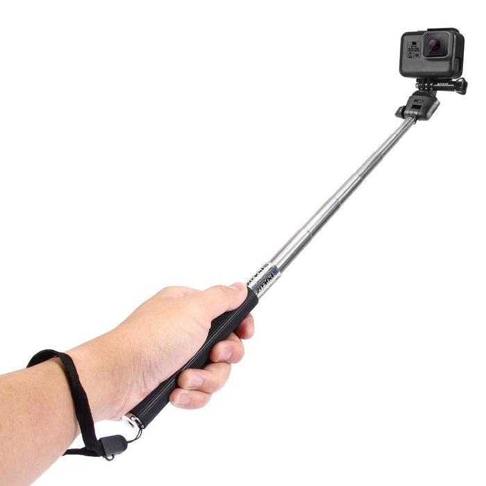 Extendable Selfie Monopod for Action Cameras - 22.5-80cm