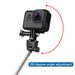 Extendable Selfie Monopod for Action Cameras - 22.5-80cm