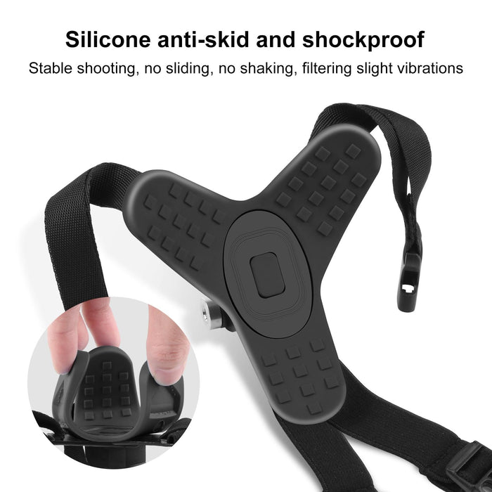 Motorcycle Helmet Chin Strap Mount For Gopro Dji Action