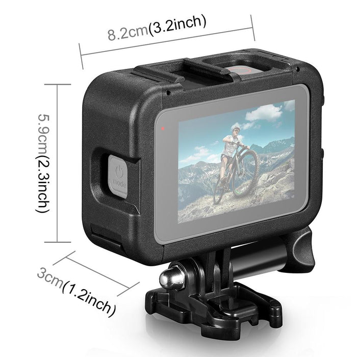 Cage With Cold Shoe Base Slot For Gopro Hero12