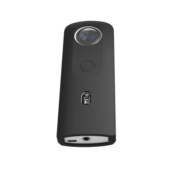 Silicone Protective Case With Lens Cover For Ricoh Theta