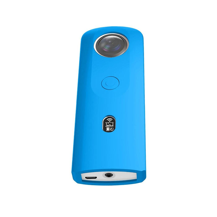 Silicone Protective Case With Lens Cover For Ricoh Theta