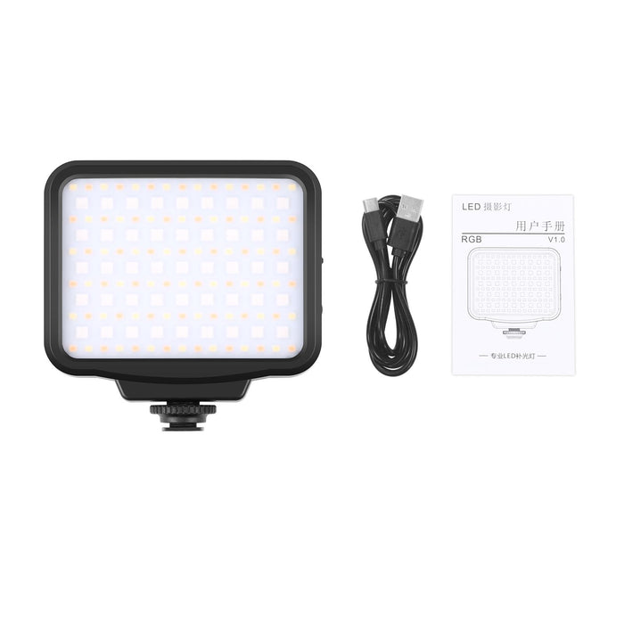 Handheld On-Camera Led Light With 2500-9900K & Rgb Fill For Photography